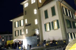 La Ville de Lausanne avait annoncé en avril dernier la mue de la Maison Gaudard, ancien bâtiment du mudac sur le parvis de la cathédrale, en Maison de la culture et de l'innovation numérique (archives).